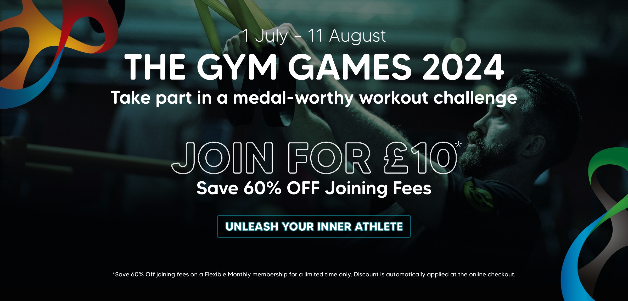 The Gym Games Join for 10 Pounds Offer