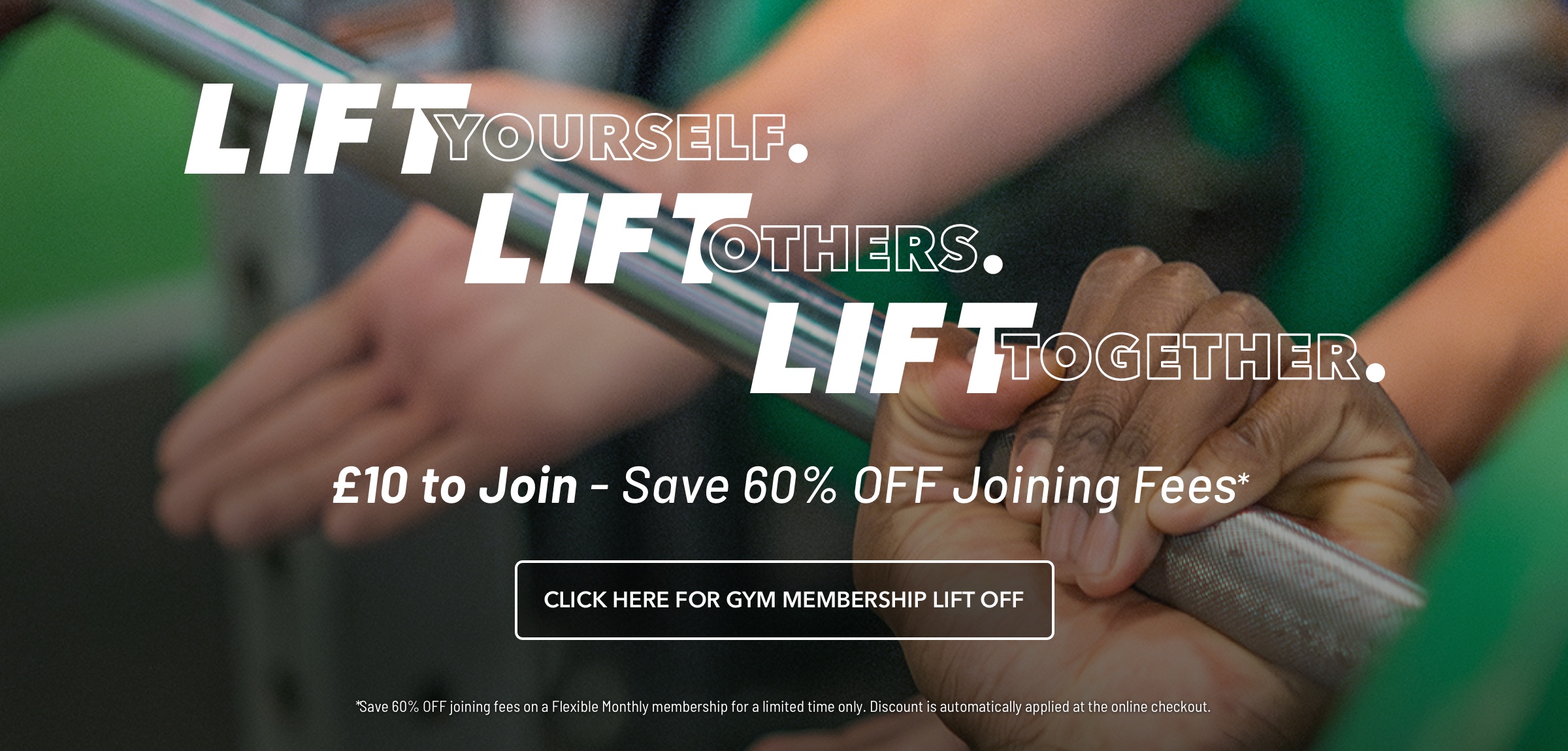 Join Local Gym for £10 Save 60% Off Joining Fee