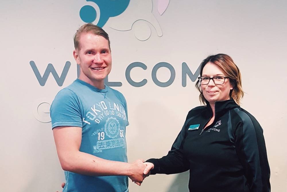 Ben Dawson from Cheltenham Crowned Welcome Gym Member of the Year 2018!
